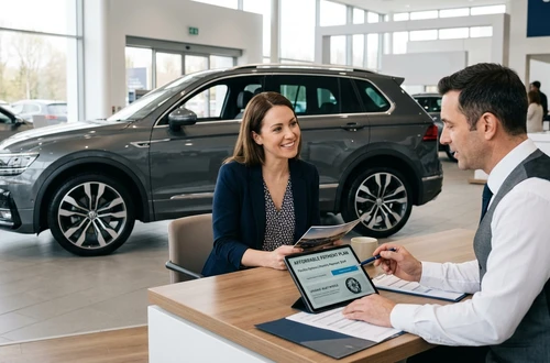 Car financing consultation